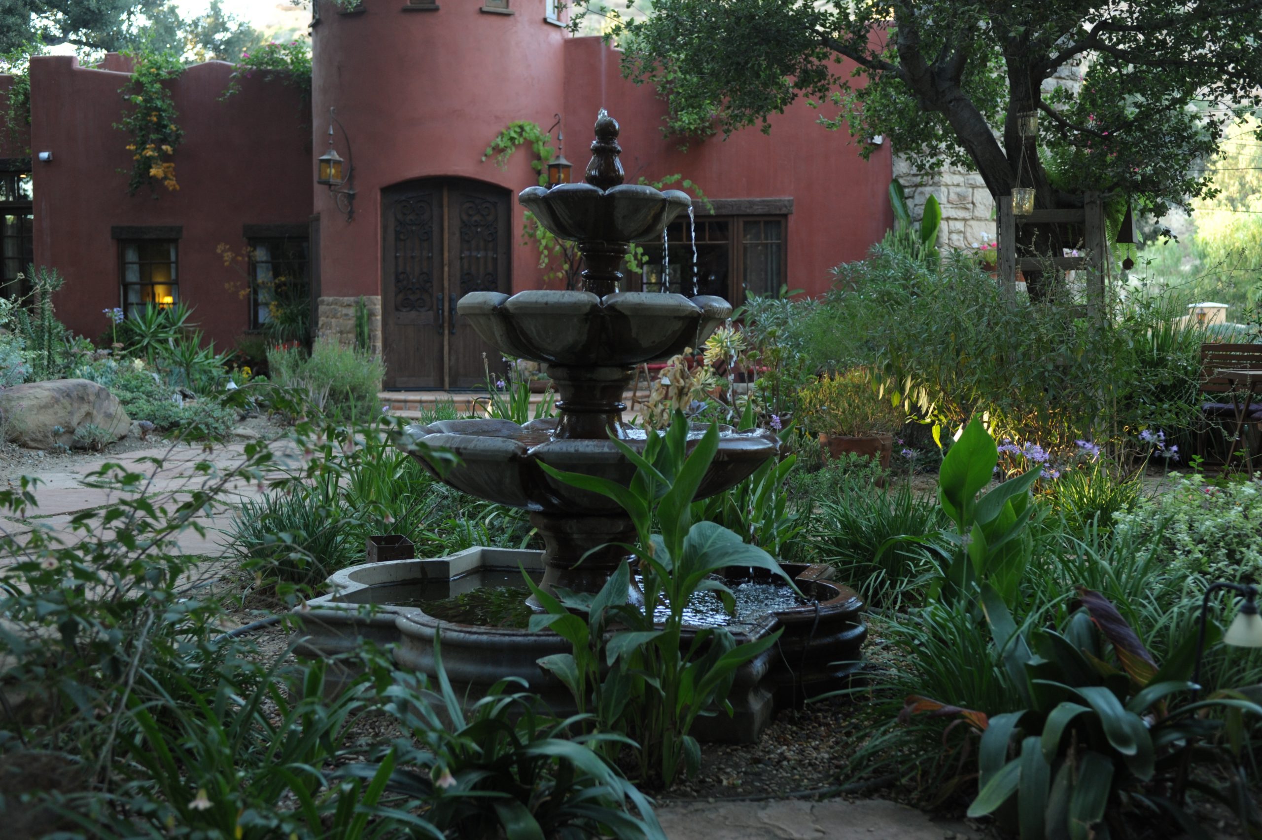 Fountain to Front Door