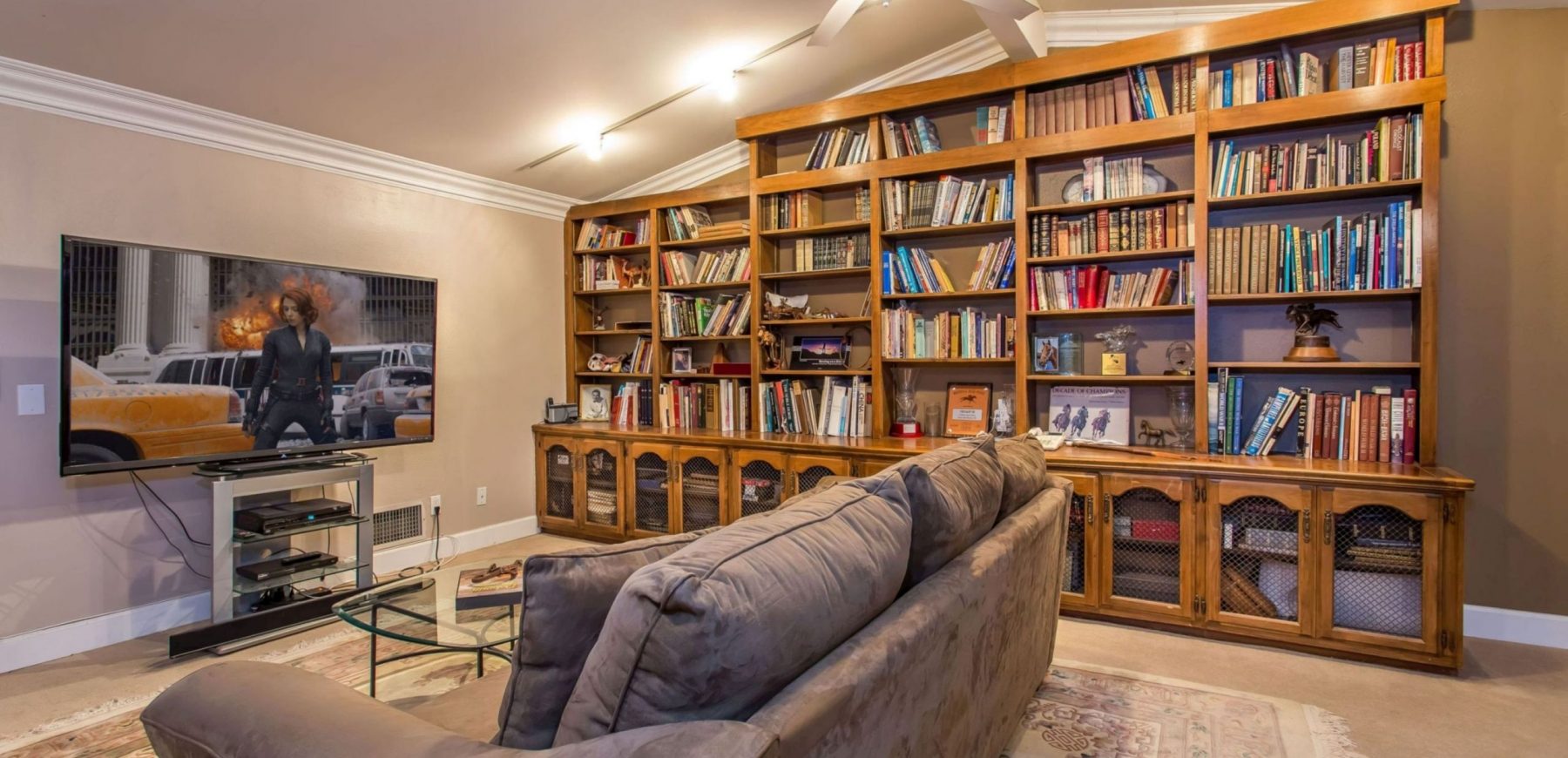 LIBRARY-BOOLSHELVES